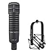 Electro-Voice RE20 Broadcast Announcer Microphone (Black) Bundle with Electro-Voice 309A Mic Shockmount