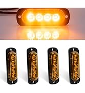 トラック用マーカー　１２個セット Amazon.co.jp: X-STYLE サイドマーカー 赤・黄・白 3色 LED 12V 24V