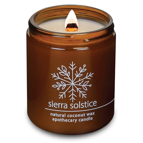 Hemlock Park Sierra Solstice Apothecary Crackling Wood Wick Candle | 8 oz