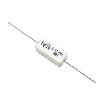 33 Ohm ( ) 5 Watt Fusible Ceramic Cement Power Resistor Pack of 25pcs