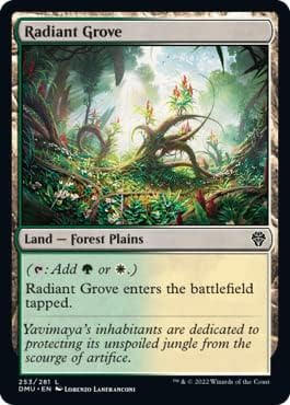 Magic : The Gathering - Radiant Grove (253) - Dominaria Unit