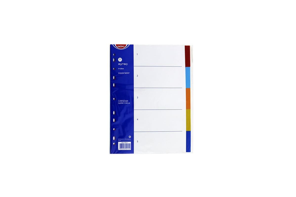 NOKI Separatore PP a 5 colori (divisore)