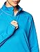 Hanes Women's Sport Performance Fleece Quarter Zip Pullover, Underwater Blue, XL