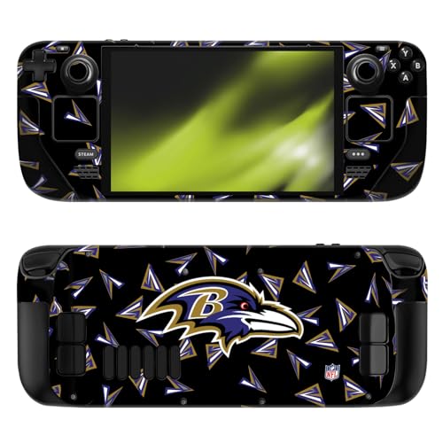 Skin Steam Deck OLED NFL Baltimore Ravens Protection Vinyle Intégrale