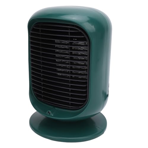 Calentador de Mesa, 1200 W Calentador de Espacio Fuego W, Calefacción Grafeno PTC a Casa (EU enchufe 220V)