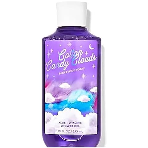 Bath & Body Works Cotton Candy Clouds Shower Gel Cover