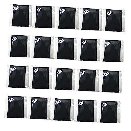 OATIPHO 1 Juego Paño De Microfibra para Limpieza De Gafas Suave De Microfibra Multiusos para Quitar Gruesas Joyas Gafas Gafas Blancas Punteadas 50 Piezas