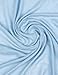 Light Grey Blue Solid Pashmina Stolr Handmade Pashmina Shawls, Kashmiri Pashmina Wraps, High-Quality Pashmina Scarf, 2497859916046 (70 x 200 cm)