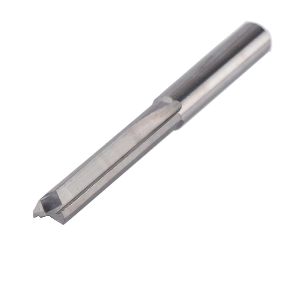 1 fresa de extremo carburo sólido 2 flautas con vástago 3,175 mm, 4, 6 o 8 for fresadora CNC, for grabado y ranurado recto(ST2F-D8.0-L62)