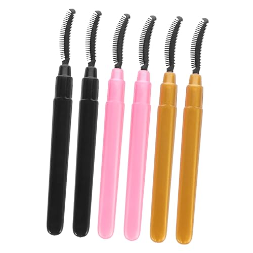 SOESFOUFU Pcs Silicone Eyelashes Brush Set Gentle Mascara Wand for Eye Makeup Brow Lift Applicator Travel- Lid