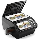 Film & Photo Scanner with 5" LCD Screen, Converts 135/110 Film Negatives & Slides, Photo, Business Card to 22MP Digital Photos, 8GB SD Card Included
