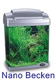 Komplettset Campo24 Nano Aquarium incl. Zubehör aus Acryl für Süß- und Salzwasser