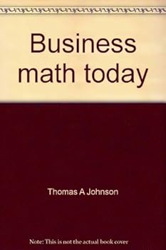 Paperback Business math today Book