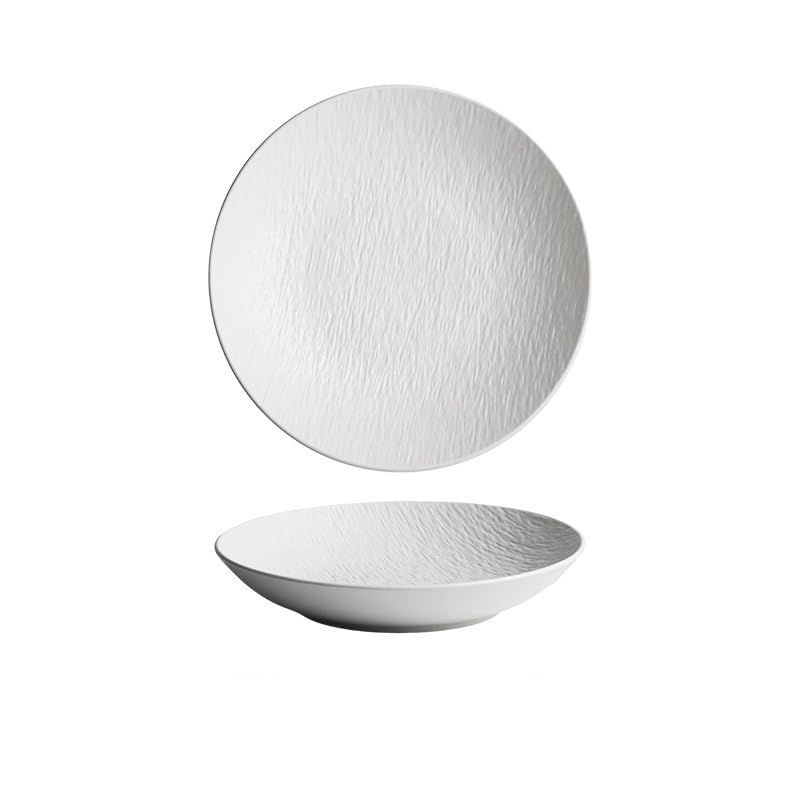 Piatti Cena Piatto da pranzo in ceramica Servizio da ristorante Piatto da portata piatto profondo Buon piatto da insalata Forniture Per Feste(B,M)
