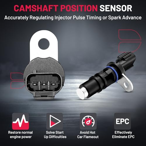BDFHYK 917-705 Cam Camshaft Position Sensor 2PCS for Dodge Durango Ram 1500 2500 Charger Magnum Ram 3500 Nitro, Jeep Grand Cherokee Liberty Commander, Buick Verana Regal Chrysler Aspen Captiva Sport by BDFHYK - Used condition - Image 2