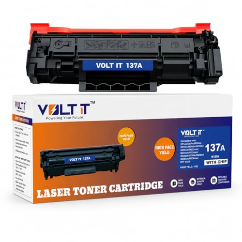 Image of Laser Toner Cartridge 137A Compatible with LaserJet Series M208Dw, M232Dwc, M233Dw, M233Sdw, M233Sdn Black Printer (VTC - 137A)