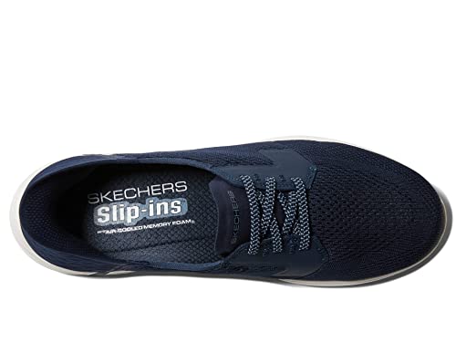 Skechers Women's ON-The-GO Swift-Fearless Boat Shoe, Navy, 8.5