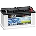 BSA Solar DC 12V 120Ah Batterie Solarbatterie Versorgungsbatterie Boot Wohnmobil (120Ah)