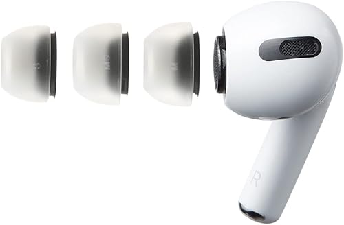 AZLA SednaEarfit MAX - 3 pares de almohadillas de repuesto para AirPods Pro y Pro de 2 generación, almohadillas antideslizantes de silicona suave,
