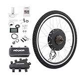 PEXMOR Electric Bike Conversion Kit, 48V 1000W 26' Rear Wheel E-Bike Conversion Kit with 3 Mode Controller, PAS, LCD Display, Twist Throttle