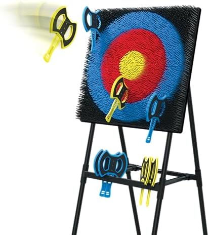 EastPoint Outdoor Games for Adults & Family, Axe Throwing Game, 8 Foam Axes