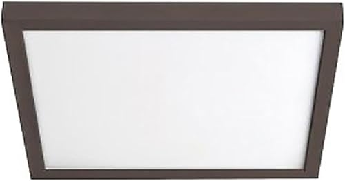 Miniatura 7 de WAC Lighting, Cuadrado 11in LED Energy Star Montaje empotrado 3500K en bronce