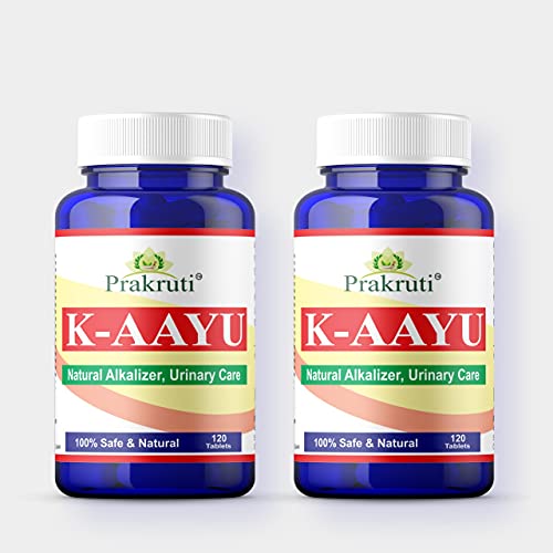 K-Aaayu Ayurvedic medicine for Kidney (Problems) & Creatinine | Improves Kidney Function naturally | Kidney Stone | kidney Detox 120 Tab. Pack Of 2 K-Aaayu Ayurvedic medicine for Kidney (Problems) & Creatinine | Improves Kidney Function naturally | Kidney Stone | kidney Detox 120 Tab. Pack Of 2