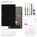 for Samsung Galaxy Tab A9+ Screen Replacement Tab A9 Plus LCD Display for Samsung Tab A9+ SM-X210 SM-X215 SM-X216B LCD Digitizer Touch Assembly Repair Part with Tools