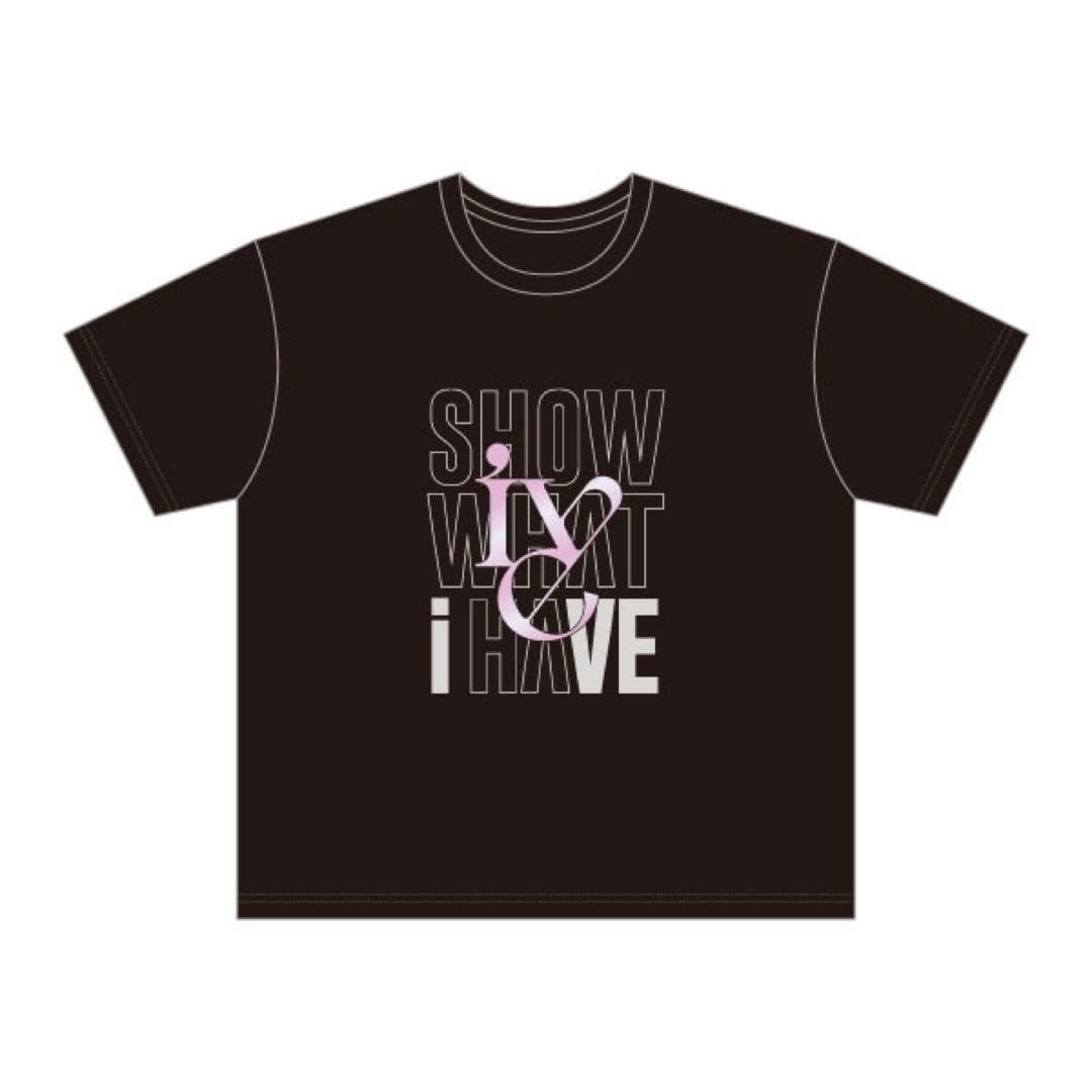 Amazon.co.jp: IVE show what i have Tシャツ Lサイズ 黒 ブラック V