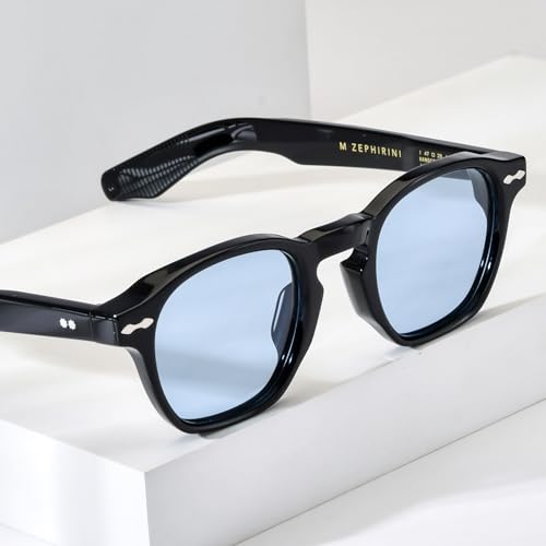 Image of HEPIDEM Acetate Glasses Frame Men Women Square Eyeglasses Optical Spectacles MZEPH