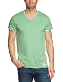  ESPRIT Herren T-Shirt Slim Fit 043EE2K049, Gr. 47 (3XL), Grün (325 Washed grassgreen)