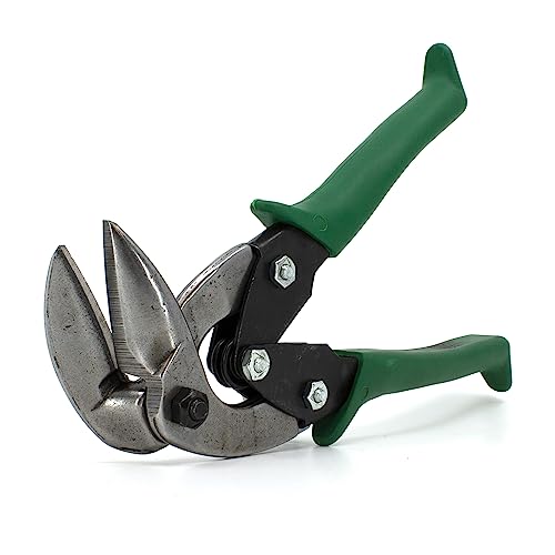 Midwest Snips MIDWEST Aviation Snip - Right Cut Upright Tin Cutting Shears with Forged Blade & KUSH'N-POWER Comfort Grips - MWT-6900R - Image 2