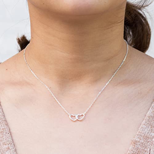 Collier nièce argent sterling maille fine et pendentif ciselé - 3