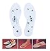 Acupressure Magnetic Massage Insoles - Magnetic Therapy Massaging Foot Reflexology Anti-Plantar Fasciitis Relief Pain Shoes Insoles Washable and Cutable for Men Women Unisex 1 Pair (Max. 12 US/29cm)