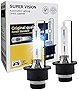 SOCAL-LED 2x D2S HID Bulbs 35W AC Factory Xenon HID Headlight Direct Replacement 10000K Deep Blue