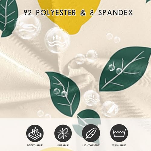 CaTaKu Girls One Piece Swimsuits Lemons Fruit Leaves Toddler Bathing Suit for Girls Kids Swimwear 3-10Y3