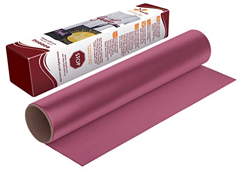Firefly Craft Flocked Pink Heat Transfer Vinyl Sheet | Flock Pink HTV Vinyl
