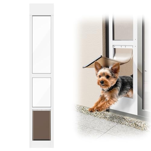 NIAOMAOGOU Doggy Door for Sliding Glass Doors,...