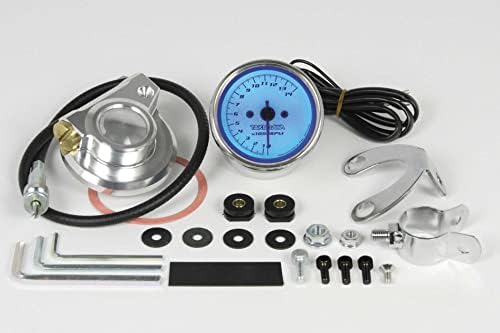 Amazon | スペシャルパーツ武川(TAKEGAWA) ブルーLED タコメーター機械 