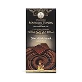 Chocolates Marcos Tonda – Chocolate Gourmet Boama | Chocolate Negro 85% Cacao | Chocolate Sin Azucar Añadido | Chocolates Originales Para Regalar | Desde 1973