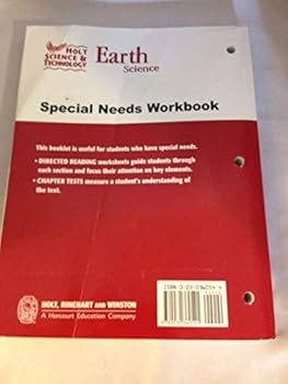 Paperback Holt Science & Technology: Special Needs Workbook First Course Book