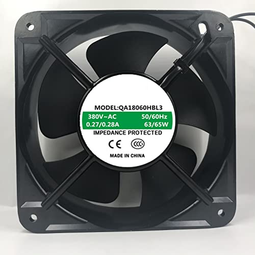 Ventilador de refrigeración 18060 380V para armarios eléctricos industriales 180x60 mm
