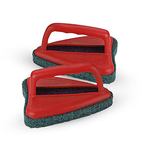 Kleeno by Cello Jet Scrubber, Set of 2, Red
