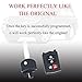 MechanMagic Key Fob Remote Replacement Fits for 2006 2007 2008 2009 2010 2011 2012 2013 2014 2015 Mazda MX-5 Miata/Mazda 3/Mazda 6 BGBX1T478SKE125-01 Keyless Entry Remote Control BBM4-67-5RY