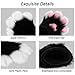 HAOAN Furry Faux Fur Fox Cat Paws Gloves Animal Fursuit Mittens Halloween Christmas Cosplay Costume Props
