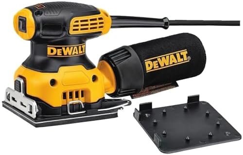 DEWALT - Ponceuse Vibrante 1/4 de Feuille - DWE6411-QS - Ponceuse...