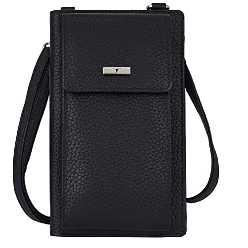 Urban Forest Ruby Leather Sling Wallet for Women, Black, Contemporary