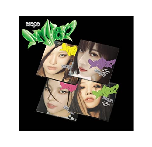 Album aespa My World Poster Ver. pour décorer votre chambre de fan de K-pop
