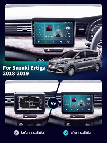 Autoradio Android Ertiga 2018 tactile avec Bluetooth et GPS - 3