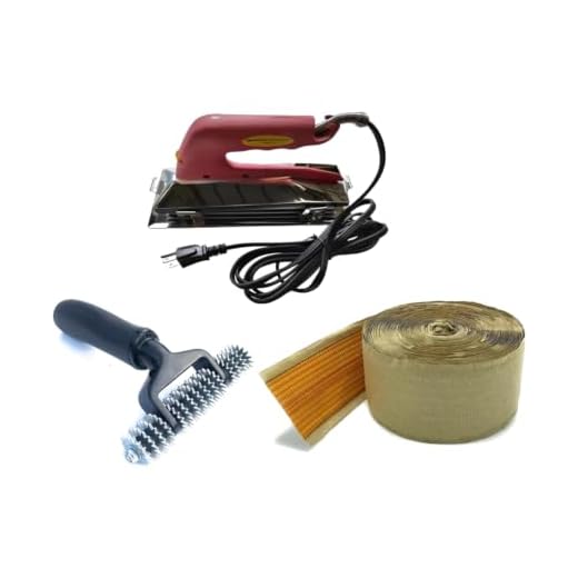 Zimpty 10in. 800-Watt Carpet Seaming Iron